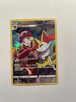Braixen TG01/TG30 - Pokemon Silver Tempest Trainer Gallery - Ultra Rare - NM - Image 1