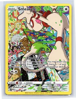 Smeargle TG10/TG30 - Pokemon Silver Tempest Trainer Gallery - Ultra Rare - NM - Image 1