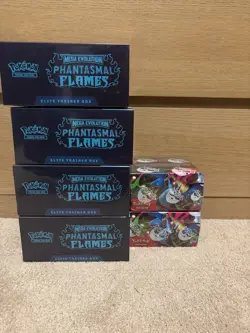 ✅Pokemon TCG phantasmal flames lot of 6 ETBS AND BOOSTER BOX [SEE DESCRIPTION]✅ - Image 5