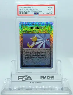 2002 POKEMON LEGENDARY COLLECTION SCOOP UP #104 REVERSE PSA 9 MINT #41384336 - Image 1
