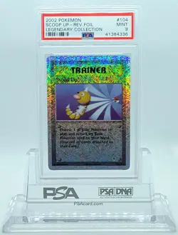 2002 POKEMON LEGENDARY COLLECTION SCOOP UP #104 REVERSE PSA 9 MINT #41384336 - Image 2