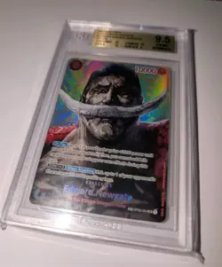 [BGS 9.5] Edward Newgate OP02-004 SR (ONE PIECE CCG) - Image 1