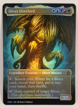 Sliver Overlord FOIL Proxy Playtest Card with Custom Fantasy Art Design - Image 4