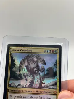 MTG, Sliver Overlord FOIL 24 (LP/MP) Premium Deck Series: Slivers Foil - Image 2