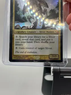 MTG, Sliver Overlord FOIL 24 (LP/MP) Premium Deck Series: Slivers Foil - Image 3