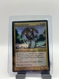 MTG, Sliver Overlord FOIL 24 (LP/MP) Premium Deck Series: Slivers Foil - Image 5