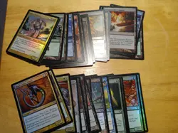 MTG Magic the Gathering Various English NM Premium Deck Series Slivers 2009 Foil - Image 1