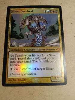 MTG Magic the Gathering Various English NM Premium Deck Series Slivers 2009 Foil - Image 2