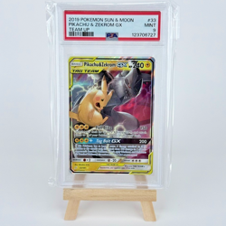 Pokemon 2019 Pikachu & Zekrom GX 33/181 Tag Team Team Up PSA 9 - Image 1