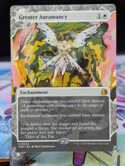 MTG Wilds of Eldraine Enchanting Tales- Greater Auramancy 4 Showcase - Image 1