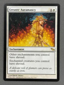 Near Mint, English - 1 x MTG Greater Auramancy Shadowmoor - Image 2