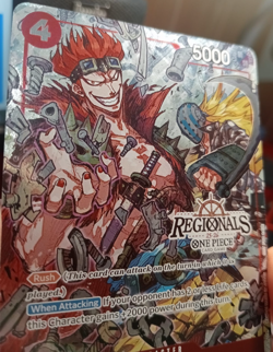 KID & KILLER EB01-003 TEXTURED Foil REGIONAL ONE PIECE TCG - Image 1