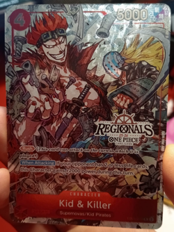 KID & KILLER EB01-003 TEXTURED Foil REGIONAL ONE PIECE TCG - Image 4