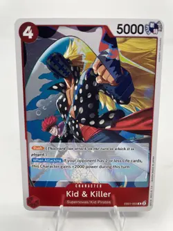 Kid & Killer One Piece TCG EB01-003 Extra Booster: Memorial Collection Foil Rare - Image 1