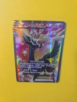 Xerneas EX 146/146 X & Y Base set Ultra Rare Full Art Holo Pokemon Card - Image 3