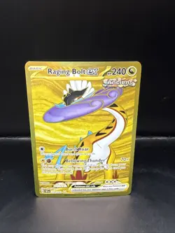 Pokemon TCG Raging Bolt EX Holo Card 218/162SV05 Temporal Forces - Image 3
