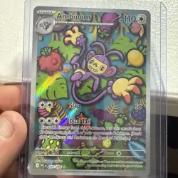 Pokemon Card Ambipom 107/094 - Illustration Rare Full Art - Phantasmal Flames - Image 1