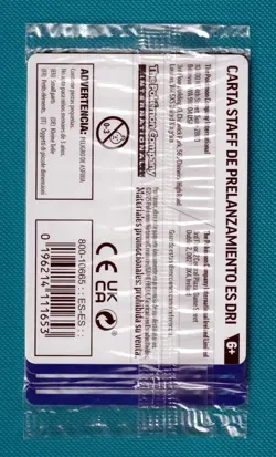 SPANISH Destined Rivals SEALED STAFF Stamped Prerelease Promo Set - All 4 Cards - Image 2