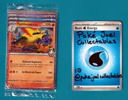SPANISH Destined Rivals SEALED STAFF Stamped Prerelease Promo Set - All 4 Cards - Image 3