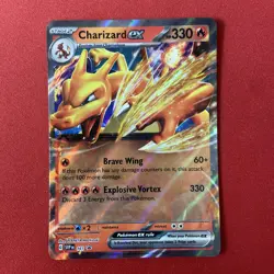 Pokemon Charizard ex 161 Sv: Scarlet & Violet Promo Cards Holo - Image 1
