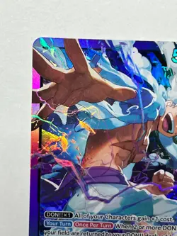 Monkey D. Luffy OP09-061 One Piece Card Game ST26 PURPLE/BLACK Leader - Image 2