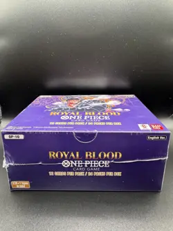 One Piece OP10 Royal Blood Booster Box Factory Sealed English Edition - Image 2