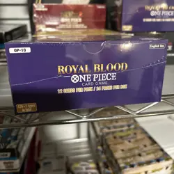 One Piece Royal Blood Booster Box OP-10 English Edition Sealed - Image 2