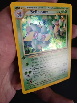 Pokemon TCG Bellossom Neo Genesis Holo Unlimited Rare First Edition 3/111 NM - Image 5