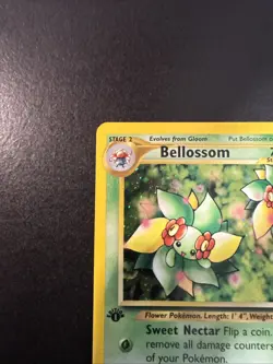 Pokemon TCG Bellossom Neo Genesis Holo Unlimited Rare 1st Edition - Image 4