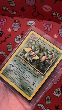 Pokemon TCG Bellossom Neo Genesis 3/111 1st Edition Holo Rare Card 2000 - Image 1