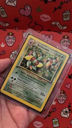 Pokemon TCG Bellossom Neo Genesis 3/111 1st Edition Holo Rare Card 2000 - Image 2