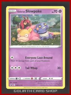 Galarian Slowpoke SwSh 126 Black Star Promo - Pokemon TCG - Image 3