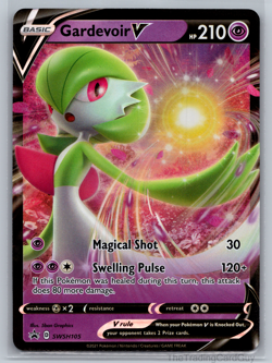 Gardevoir V - SWSH105 - Pokemon TCG - ULTRA RARE BLACK STAR PROMO - NM - Image 1