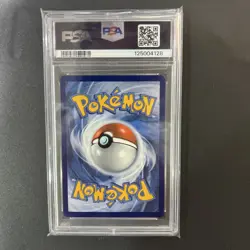 2021 POKEMON SWSH BLACK STAR PROMO #182 FULL ART/VAPOREON VMAX PSA 8 - Image 2