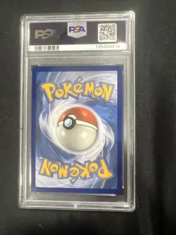 2021 POKEMON SWSH BLACK STAR PROMO #182 FULL ART/VAPOREON VMAX PSA 8 - Image 2