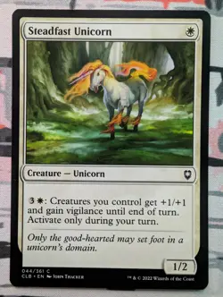 Steadfast Unicorn Commander Legends: Battle for Baldur's Gate Regular - NM #44 - Image 1