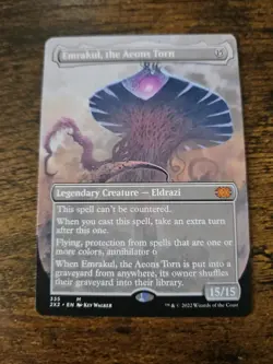 MTG Emrakul The Aeons Torn Borderless Double Master Regular 2022 NM - Image 1