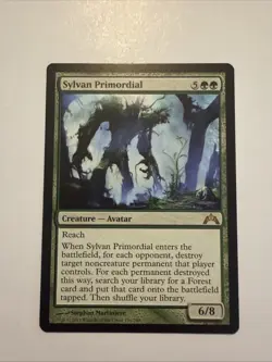 Sylvan Primordial MTG Gatecrash Magic The Gathering EDH Commander Free Shipping - Image 1