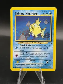 Shining Magikarp 66/64 Secret Rare - Pokemon Neo Revelation LP EF3 SMALL IMPRINT - Image 1