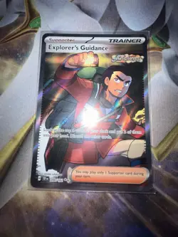 Pokemon Explorer's Guidance Full Art Temporal Forces 200/162 - Image 1
