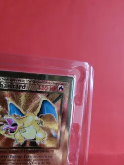 Pokemon Karte GOLD Metall Charizard Glurak 25th Anniversary UPC Promo Sealed OVP - Image 4