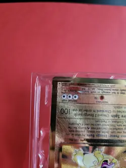 Pokemon Karte GOLD Metall Charizard Glurak 25th Anniversary UPC Promo Sealed OVP - Image 5