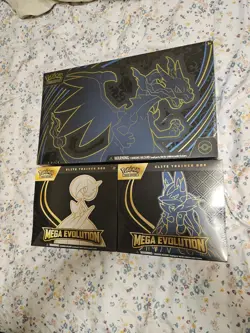 SEALED Pokemon Lot Mega Charizard Ex UPC Mega Evolutions x2 - Image 1