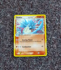 Rare 2006 Pokemon EX Holon Phantoms Reverse Foil Seadra #52/110 Nintendo, VG - Image 2