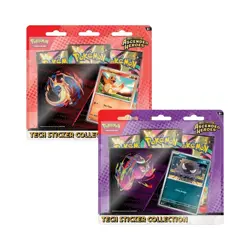 5X Pokemon Mega Evolution Ascended Heroes Tech Sticker Collection PRESALE - Image 1