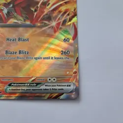 Pokemon 038/162 Gouging Fire ex Double Rare S & V Temporal Forces - Image 5