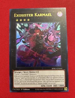 Yugioh! Exosister Karmael BPRO-EN044 - Ultra Rare - 1st Edition NM - Image 1