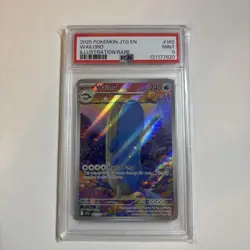 2025 POKEMON JTG EN-JOURNEY TOGETHER ILLUSTRATION RARE #162 WAILORD PSA 9 - Image 1