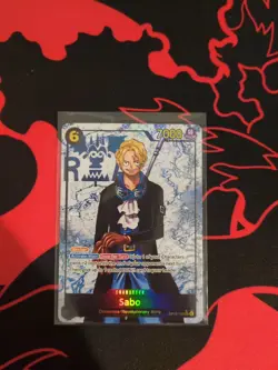 Sabo OP13-120 Secret Rare Alternate Art Carrying On His Will One Piece TCG - Image 1