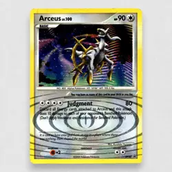 Arceus DP50 Diamond and Pearl Promos Promo Pokemon TCG LP - Image 1